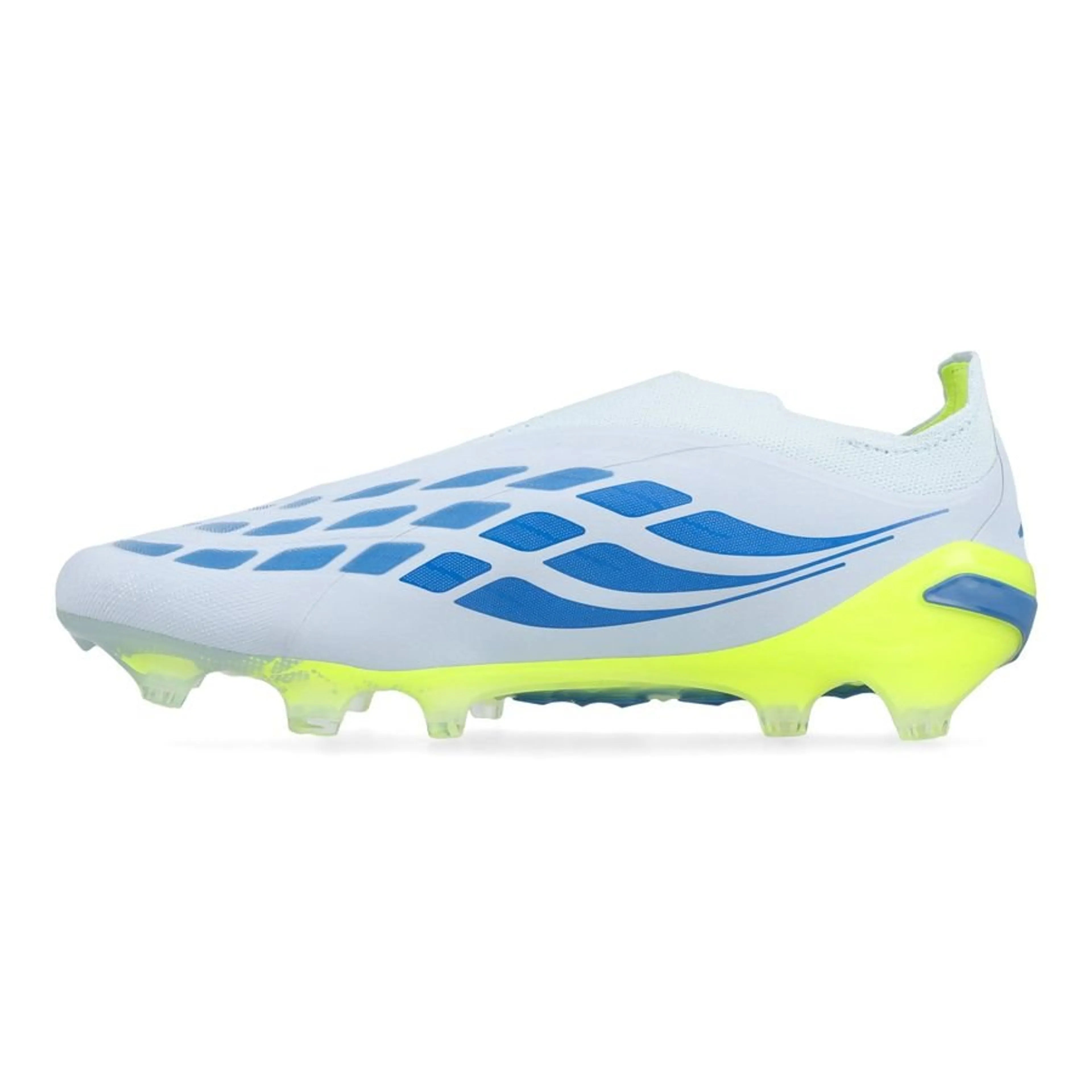 adidas Predator Elite Fold-over Tongue FG Ice Cold Precision - Crystal Sky/Ray Blue/Jaune