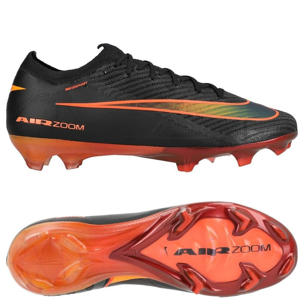Nike Air Zoom Mercurial Vapor 16 Elite FG Heat Up - Noir/Orange