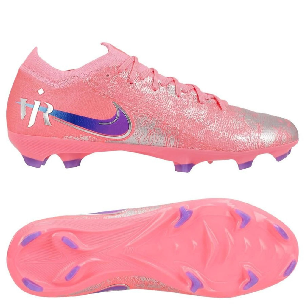 NIKE AIR ZOOM MERCURIAL VAPOR 16 PRO FG VINI JR. PERSONAL EDITION - ROSE/BLEU ROYAL