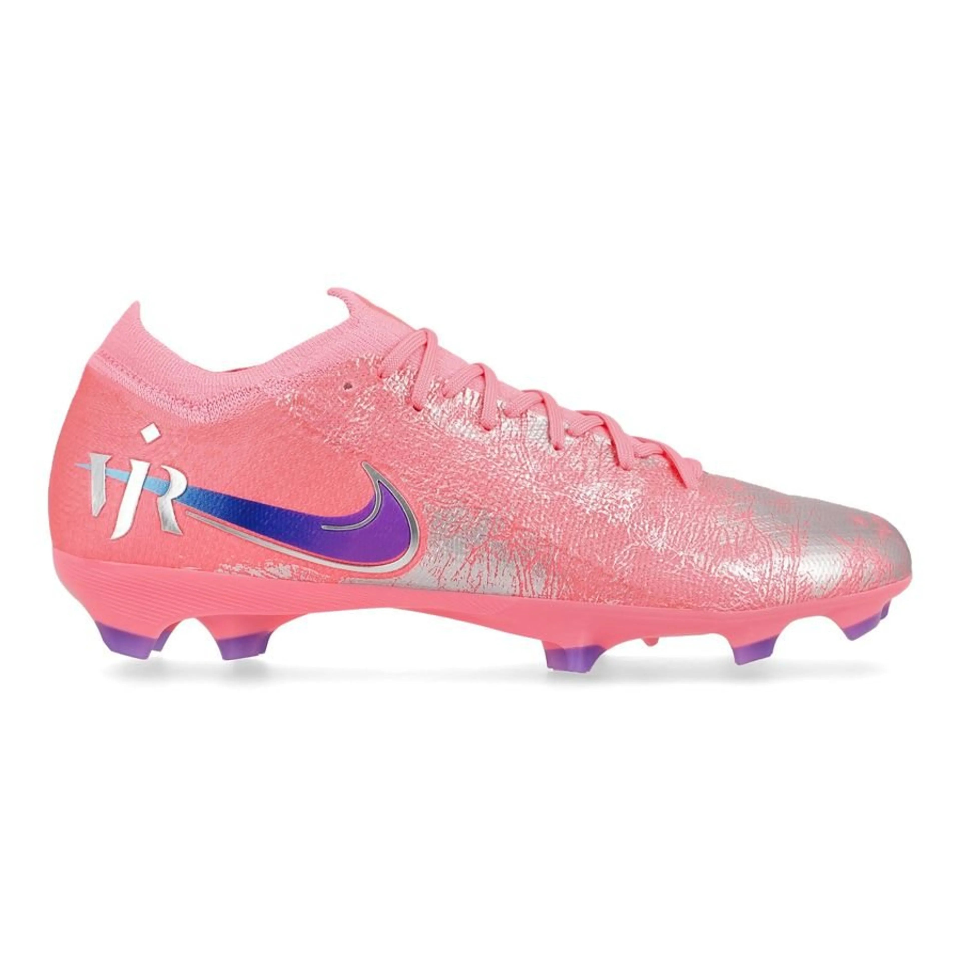 NIKE AIR ZOOM MERCURIAL VAPOR 16 PRO FG VINI JR. PERSONAL EDITION - ROSE/BLEU ROYAL