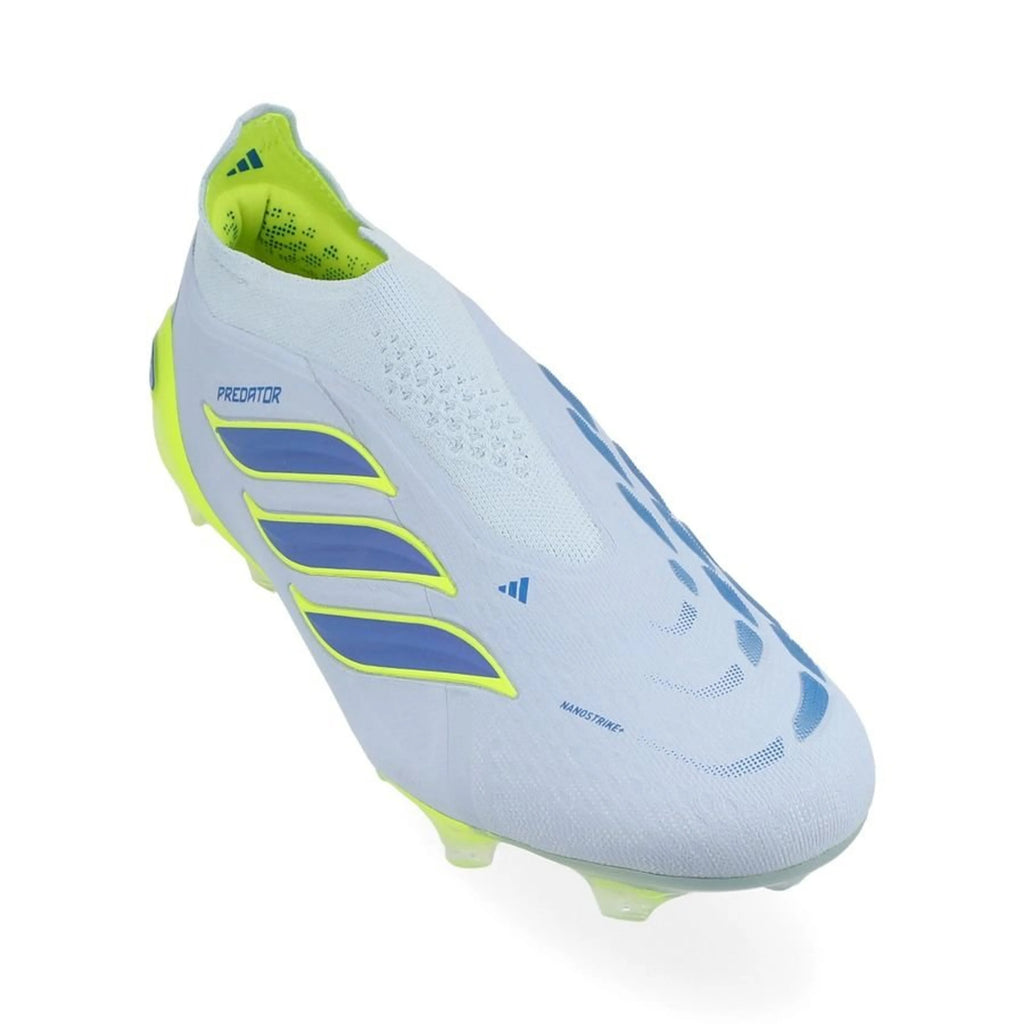 adidas Predator Elite Fold-over Tongue FG Ice Cold Precision - Crystal Sky/Ray Blue/Jaune