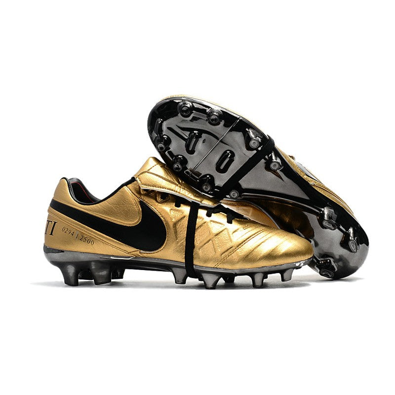 Nike Tiempo Totti X Roma FG Or Noir