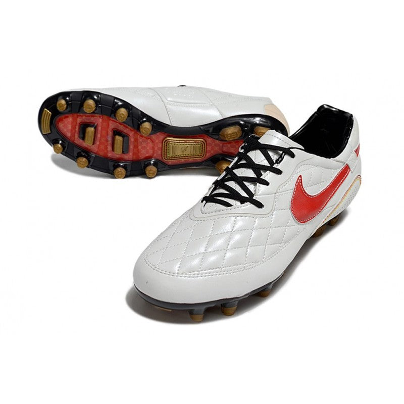 Nike Tiempo Legend X Elite FG Ronaldo Blanc Rouge