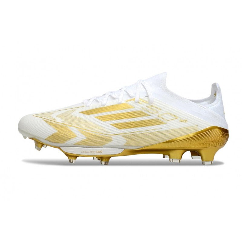 Adidas F50+ Elite FG Blanc Or Mét