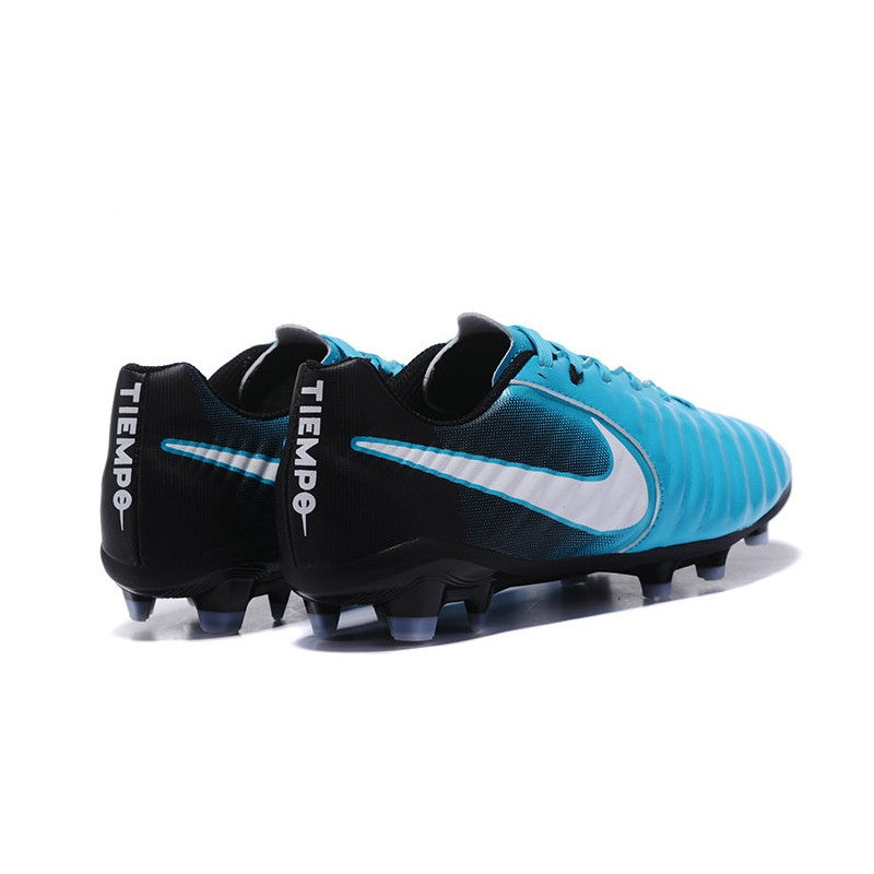 Nike Crampon Foot Tiempo Legend VII FG ACC Bleu Noir