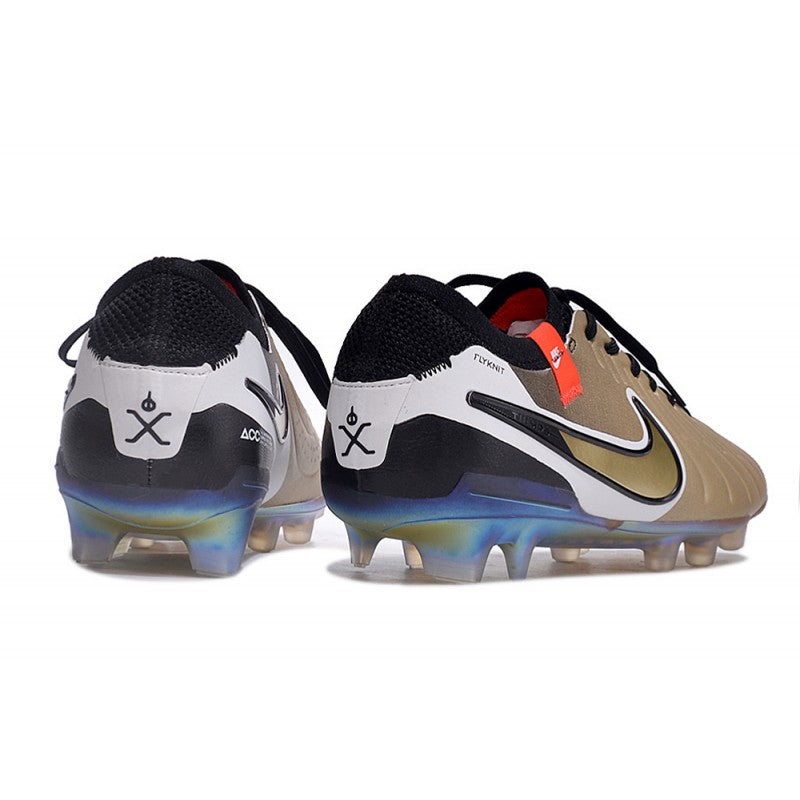 Nike Tiempo Legend 10 Elite FG Future Heritage Soie Dorée Mét Pièce Noir
