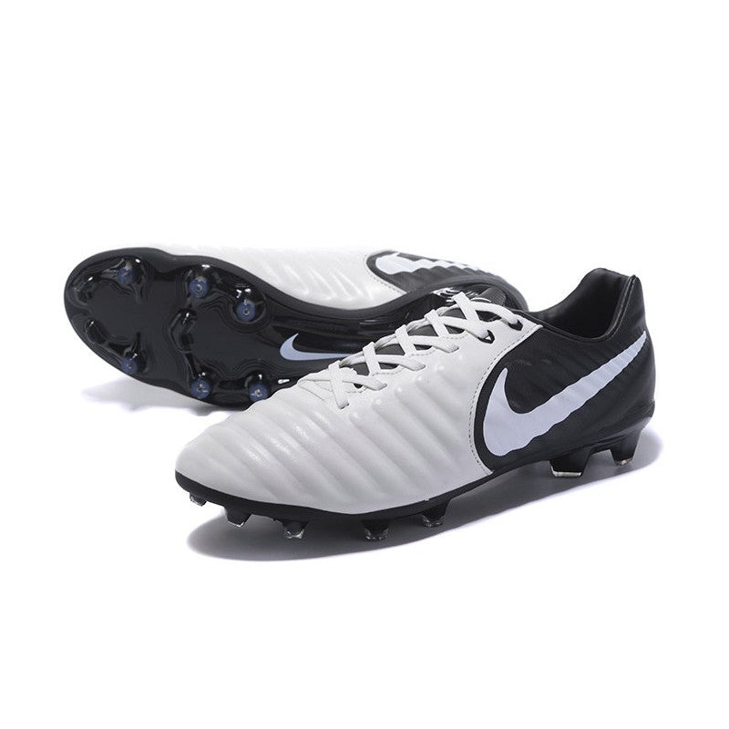 Nike Crampon Foot Tiempo Legend VII FG ACC Blanc Noir
