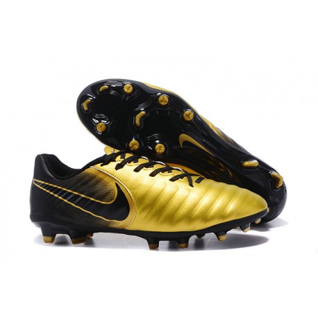 Nike Neuf Tiempo Legend VII FG Or Noir