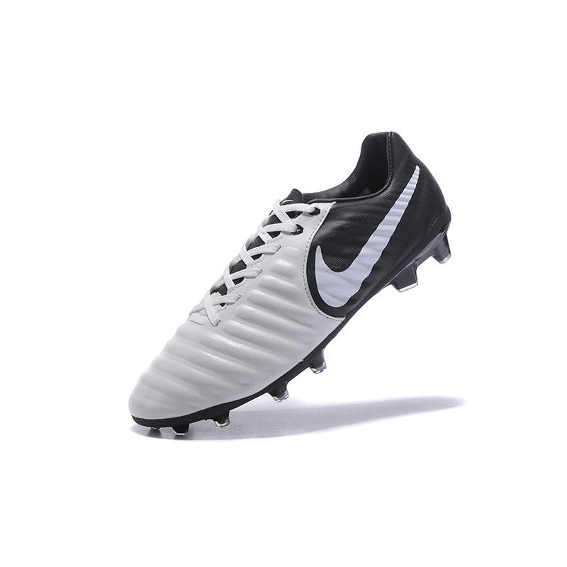 Nike Crampon Foot Tiempo Legend VII FG ACC Blanc Noir