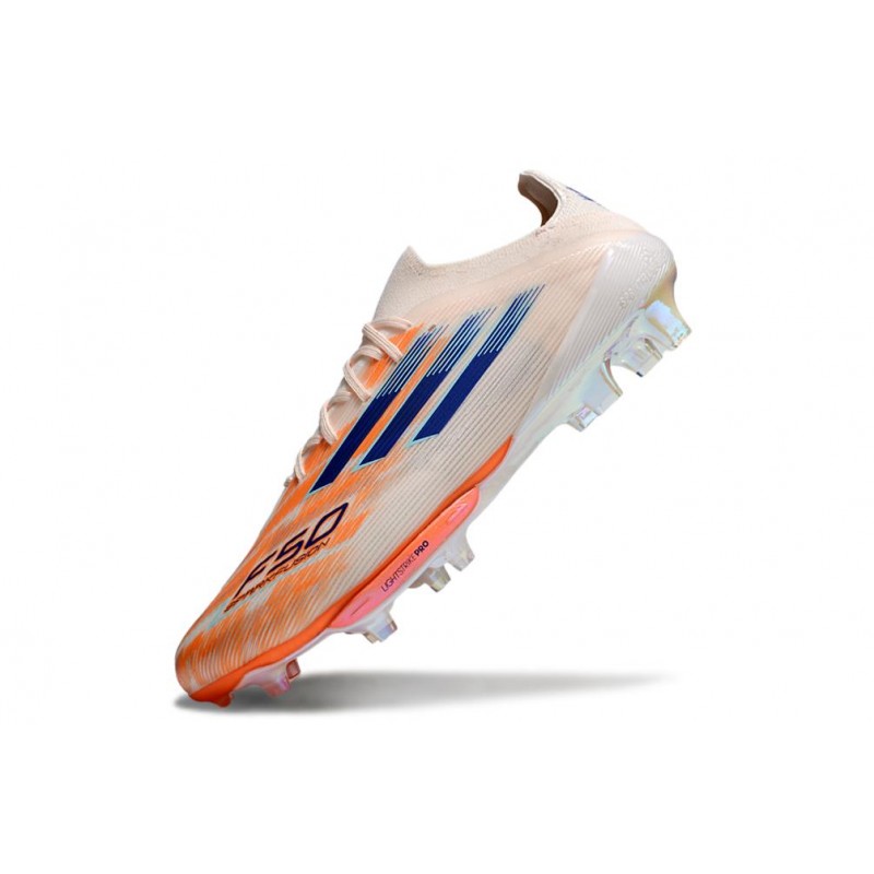 Adidas F50+ FG Orange Bleu