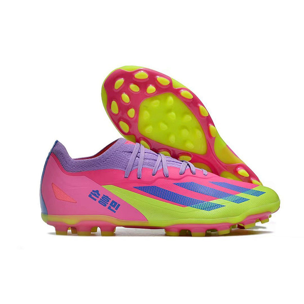 X Crazyfast Messi Korean Nights Son - Lucid Lemon Bleu Rose ÉDITION LIMITÉE AG