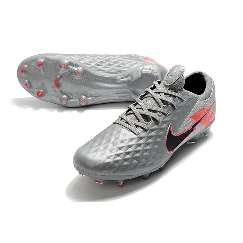 Nike Tiempo Legend VIII Elite FG Gris Noir Rouge