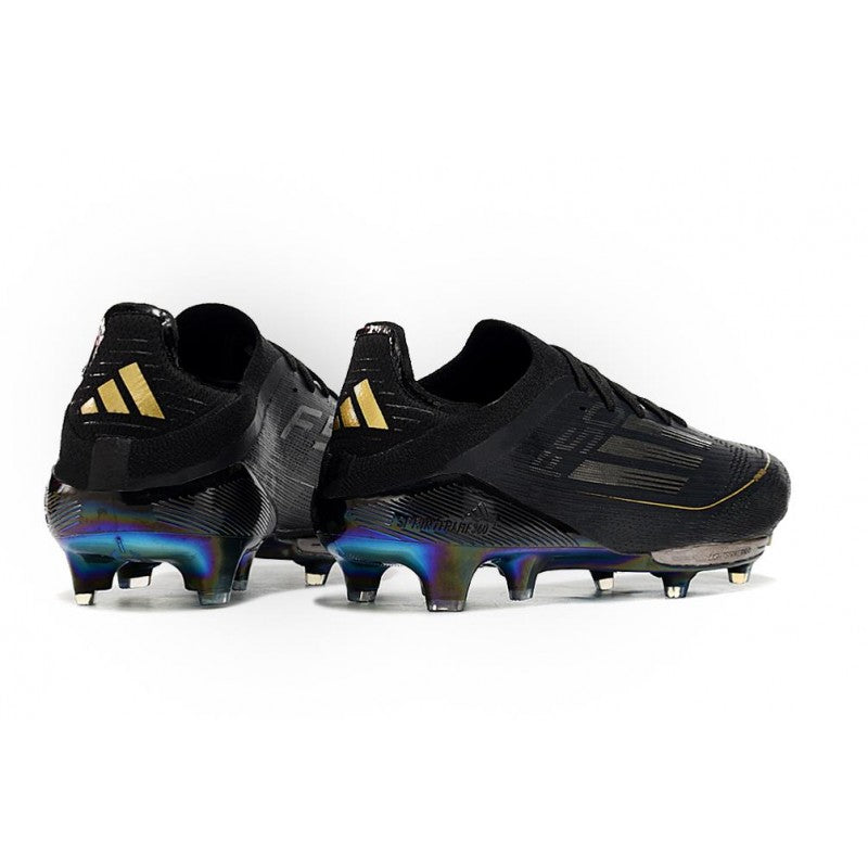 Adidas F50+ Elite FG Dark Spark Noir Argenté Doré