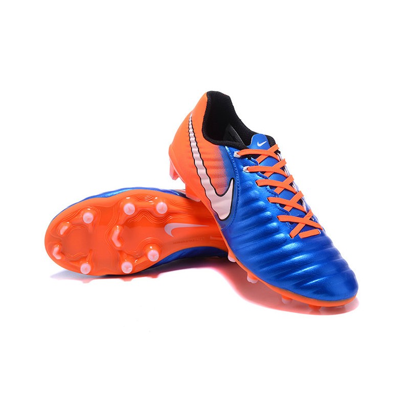 Nike Neuf Tiempo Legend VII FG Bleu Orange