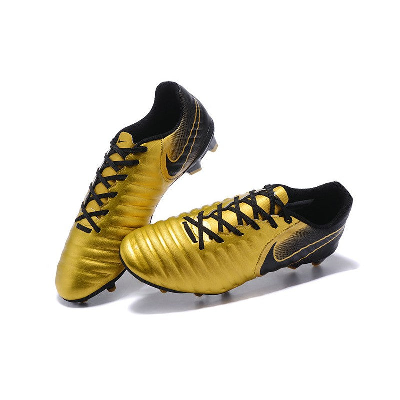 Nike Neuf Tiempo Legend VII FG Or Noir