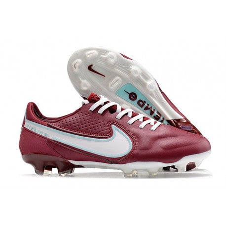 Nike Tiempo Legend 9 Elite FG Nouveau Rouge Equipe Blanc Hibiscus Mystique