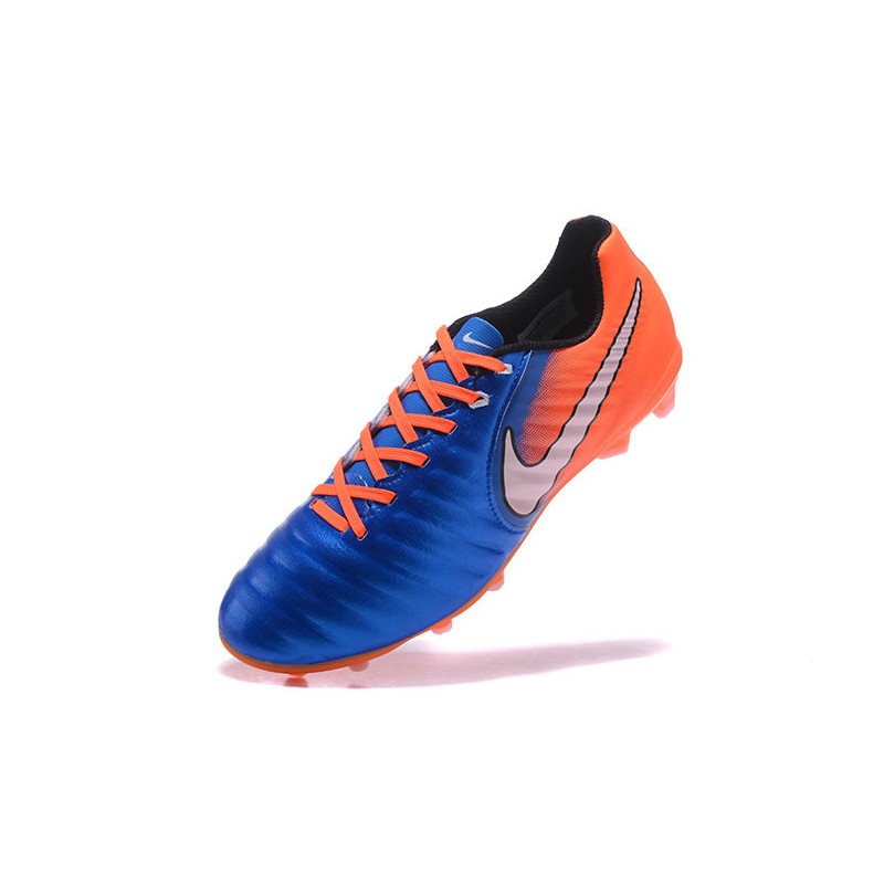 Nike Neuf Tiempo Legend VII FG Bleu Orange