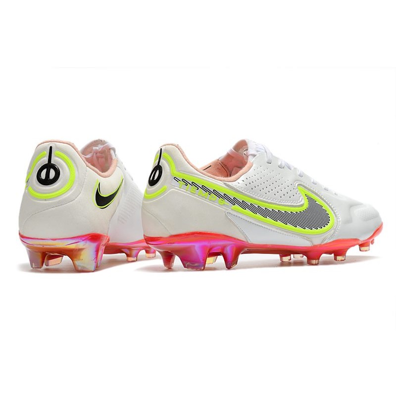 Nike Tiempo Legend 9 Elite FG Nouveau Blanc Noir Carmin Rose Explosion