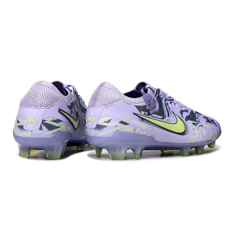 Nike Tiempo Legend X Elite FG Violet Agate Volt Très Pâle