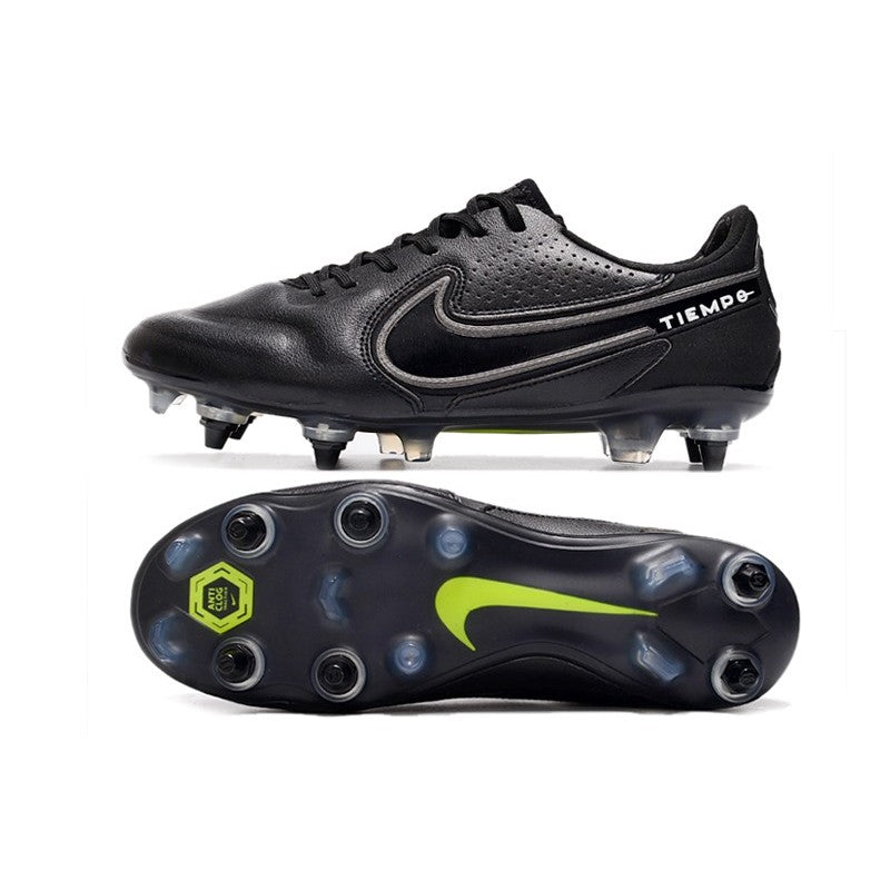 Nike Tiempo Legend 9 Elite SG PRO Noir Foncé Smoke Gris Summit Blanc