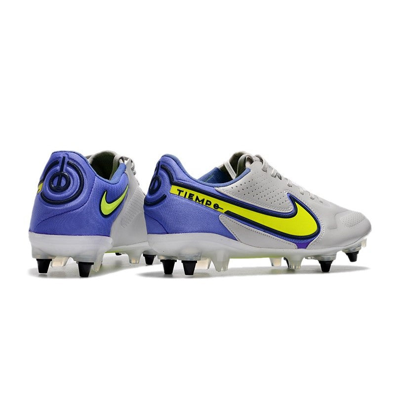 Nike Tiempo Legend 9 Elite SG PRO Gris Brouillard Volt Sapphire