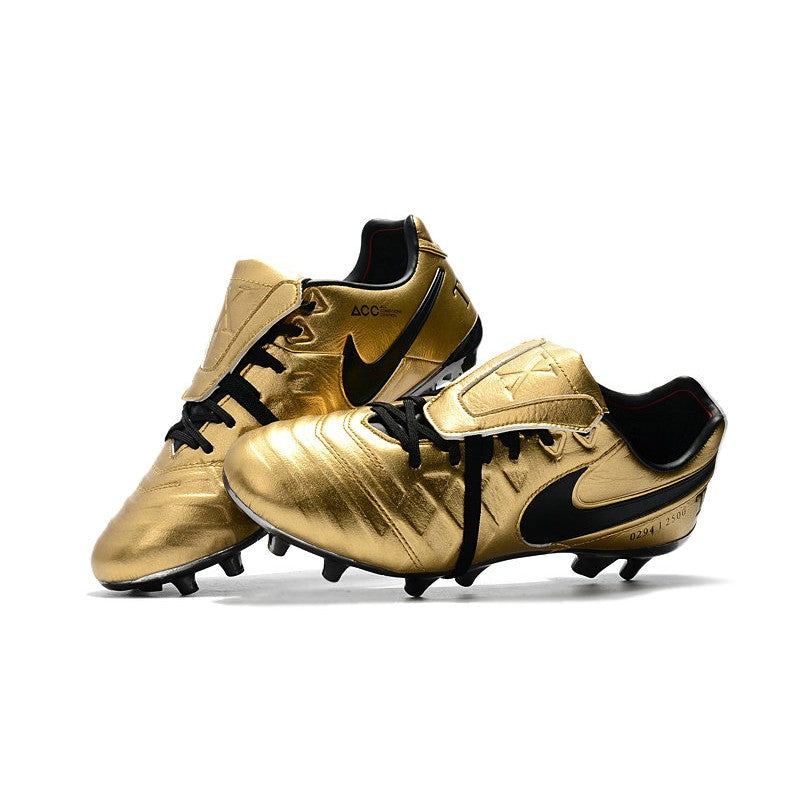 Nike Tiempo Totti X Roma FG Or Noir