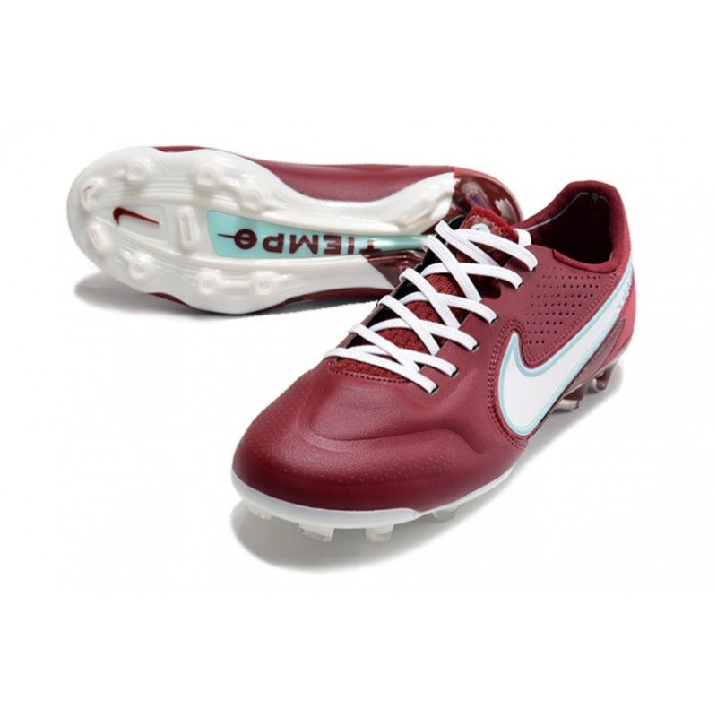 Nike Tiempo Legend 9 Elite FG Nouveau Rouge Equipe Blanc Hibiscus Mystique