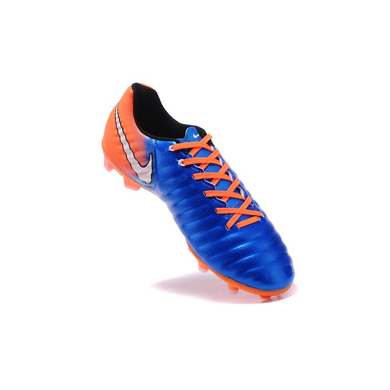 Nike Neuf Tiempo Legend VII FG Bleu Orange