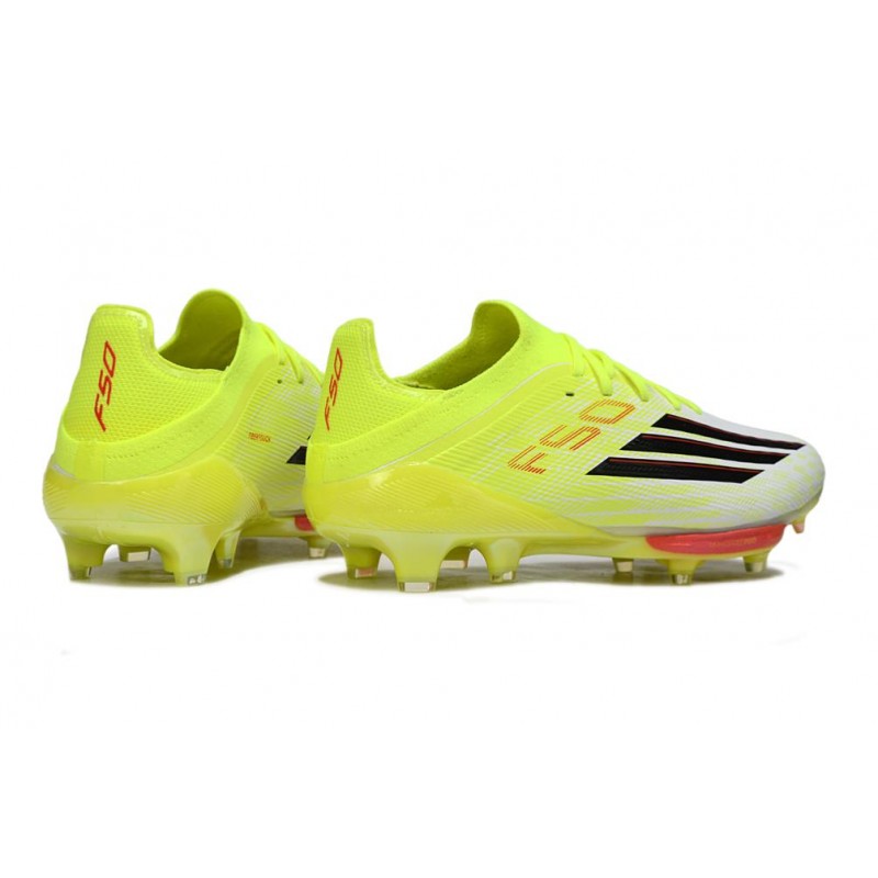 Adidas F50+ FG Jaune Noir