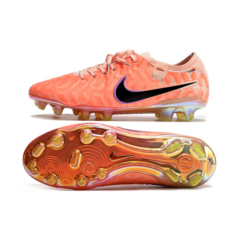 Nike Tiempo Legend 10 Elite FG NU Goyave Givré Noir Orange Total