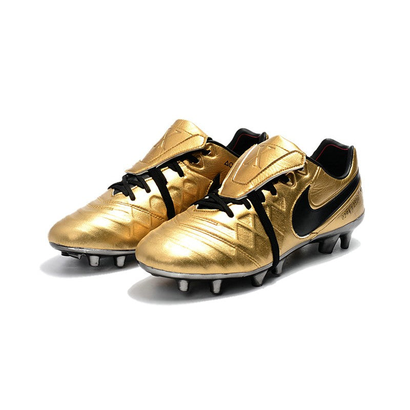 Nike Tiempo Totti X Roma FG Or Noir