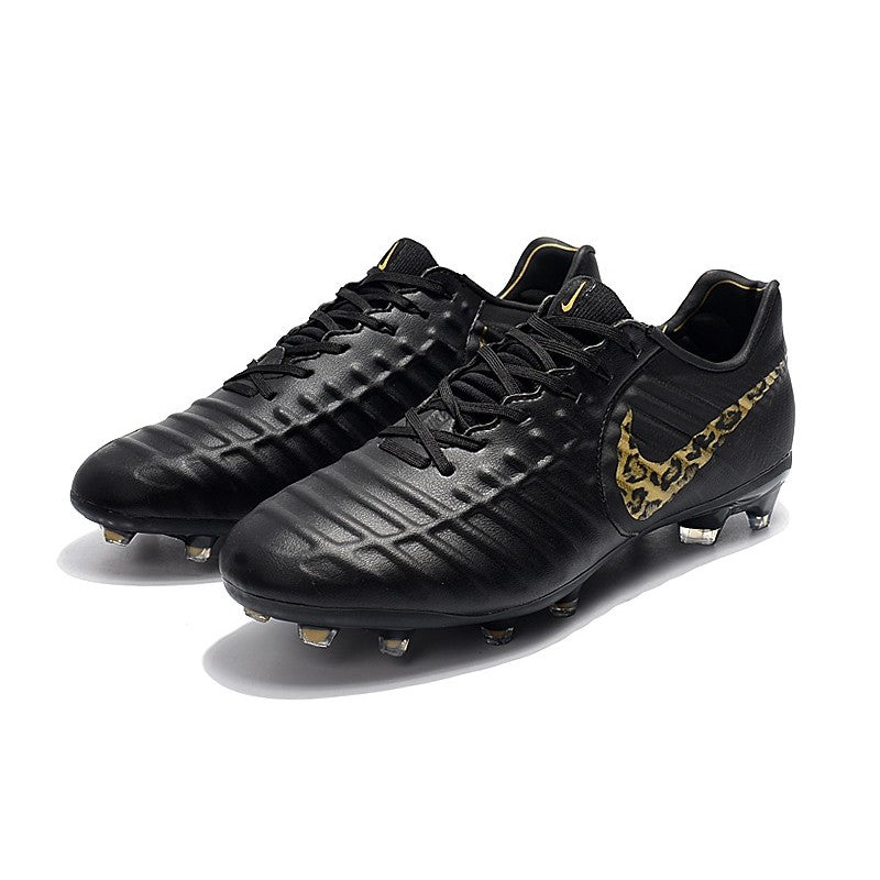 Nike Crampons Tiempo Legend VII Elite FG Noir Safari