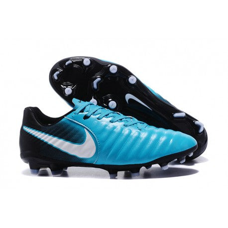 Nike Crampon Foot Tiempo Legend VII FG ACC Bleu Noir