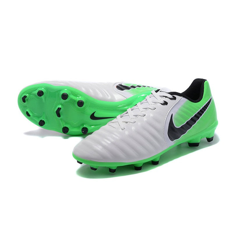 Nike Crampon Foot Tiempo Legend VII FG ACC Blanc Vert