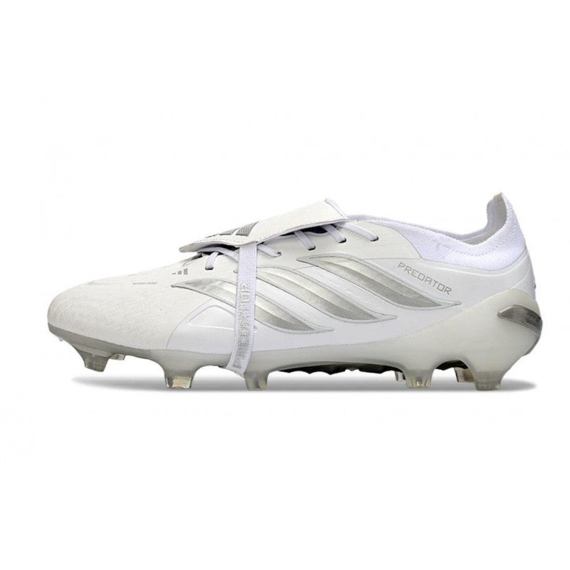Adidas Predator 26 Elite FT FG Blanc Argent