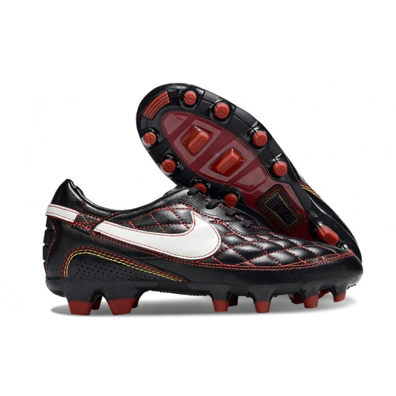 Nike Tiempo Legend X Elite FG R10 Noir Rouge Blanc