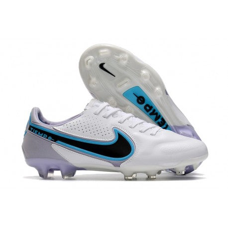 Nike Tiempo Legend 9 Elite FG Nouveau Blanc Noir