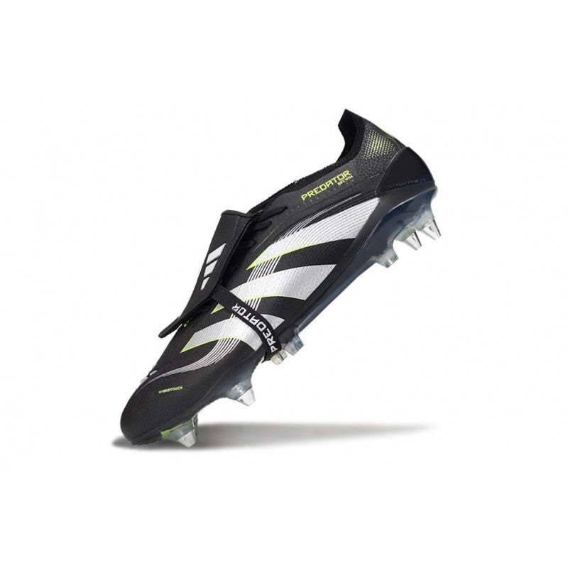 Adidas Predator Elite Foldover Tongue SG Pro Noir Blanc Jaune