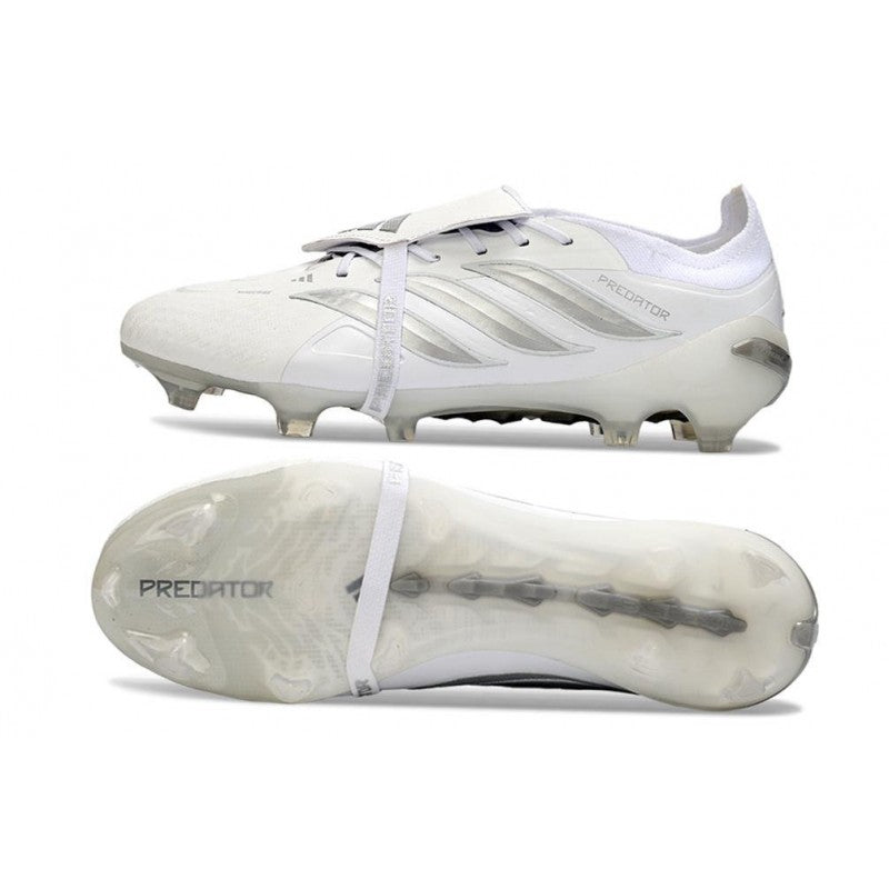 Adidas Predator 26 Elite FT FG Blanc Argent