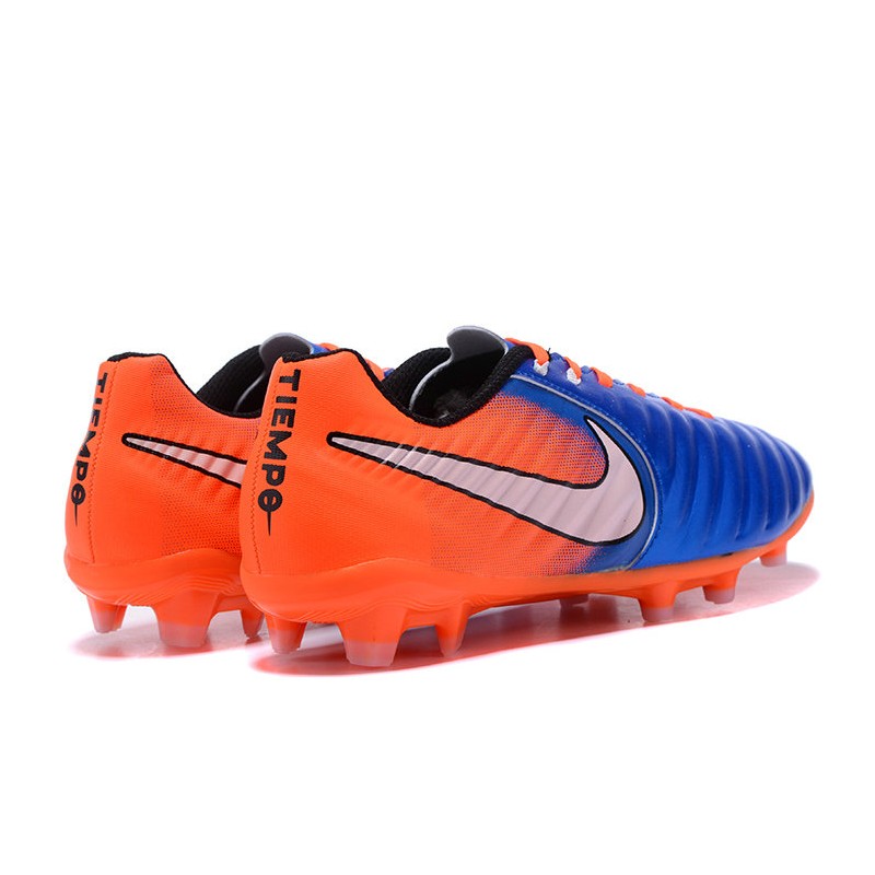 Nike Neuf Tiempo Legend VII FG Bleu Orange