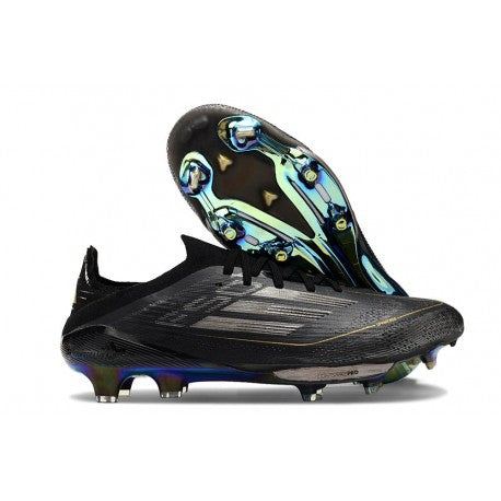 Adidas F50+ Elite FG Dark Spark Noir Argenté Doré