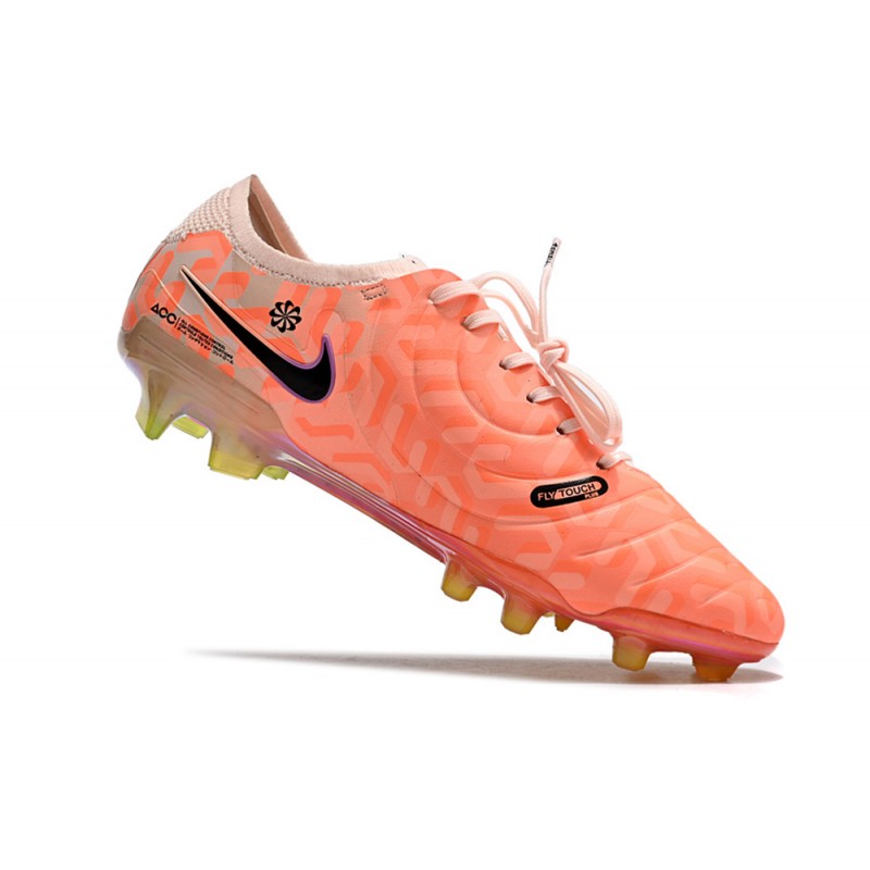 Nike Tiempo Legend 10 Elite FG NU Goyave Givré Noir Orange Total
