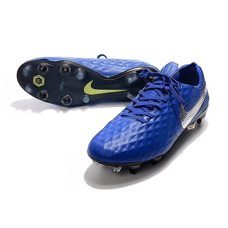 Nike Tiempo Legend 8 Elite SG PRO AC Bleu Argent
