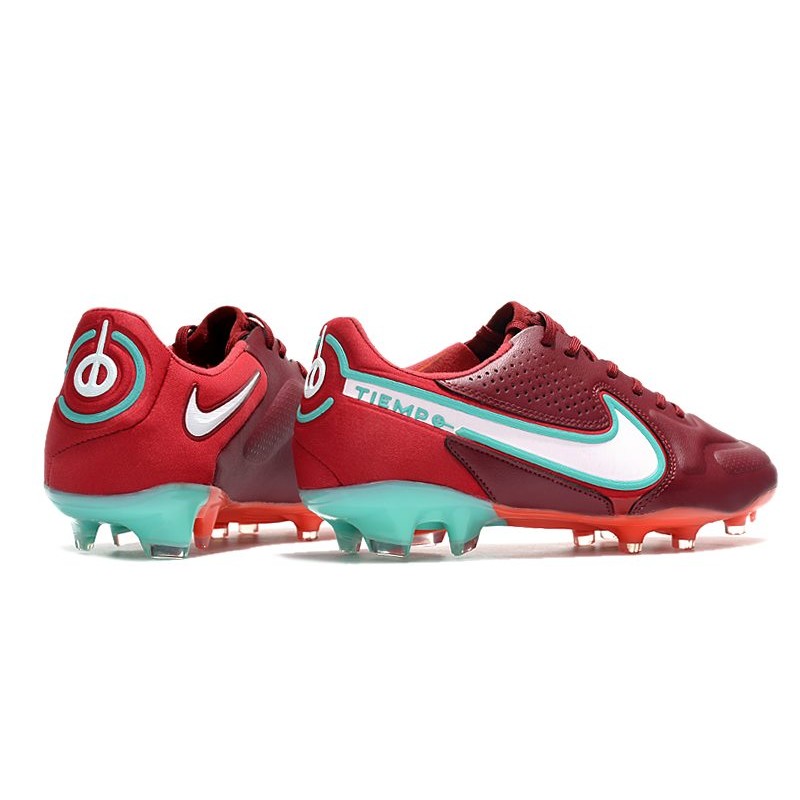 Nike Tiempo Legend 9 Elite FG Nouveau Rouge Equipe Blanc Hibiscus Mystique