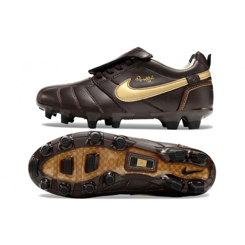Nike Tiempo Legend X Elite FG Marron Or
