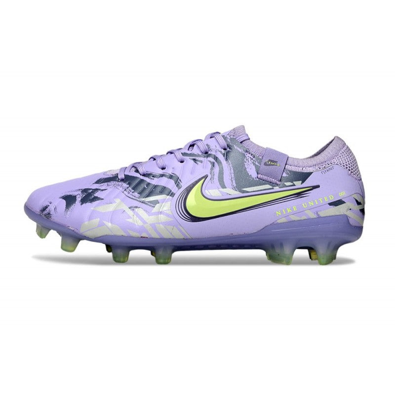 Nike Tiempo Legend X Elite FG Violet Agate Volt Très Pâle
