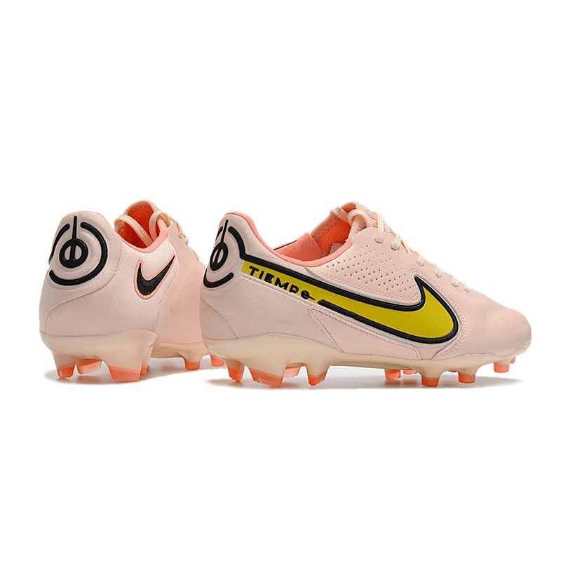 Nike Tiempo Legend 9 Elite FG Nouveau Guava Ice Jaune Strike Sunset Glow