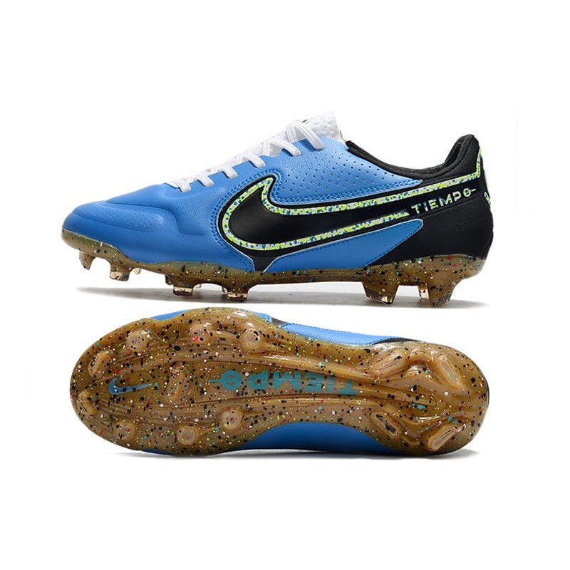 Nike Tiempo Legend 9 Elite FG Nouveau Bleu Noir