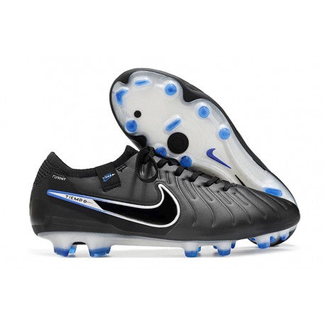 Nike Tiempo Legend 10 Elite FG Noir Chrome Hyper Royal