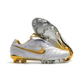 Nike Crampons Tiempo Legend VII Elite R10 FG Blanc Or